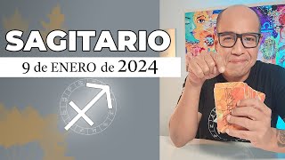 SAGITARIO  Horóscopo de hoy 09 de Enero 2024 [upl. by Oleg231]