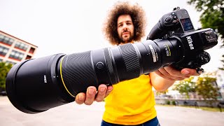 Nikon Z 600mm f63 REVIEW SHOCKINGLY AMAZING Wildlife  Sports Lens vs 180600mm [upl. by Eyaj]