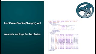 How to Automate ArchiFrame Planks Settings by Editing XML Settings File  ArchiFrame Hack [upl. by Atsiuqal608]