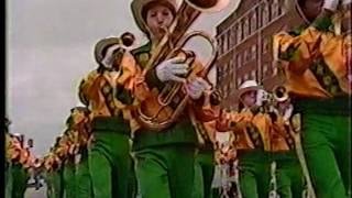 1985  Monroe Comprehensive High School  Pecan Festival Parade [upl. by Ynavoeg232]