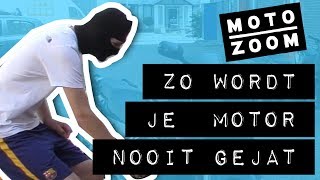 Hoe zet je een motor goed op slot Motorslot info tips amp tricks  MOTOZOOM [upl. by Samau]