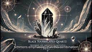 Black Tourmalinated Quartz Grounding and Amplification for Spiritual Growth [upl. by Tireb]