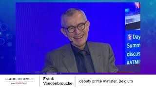 Interview with Frank Vandenbroucke  POLITICO [upl. by Airamanna]