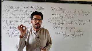 Dilute amp Concentrated Solutions  Class 7th Science  Chapter 7 [upl. by Artaed]