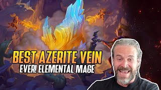 Hearthstone Best Azerite Vein Ever  Freeze Elemental Mage [upl. by Llehcam730]