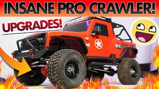 INSANE PRO CRAWLER  RGT EX86100 PRO 4x4 RC Crawler with Upgrades [upl. by Marquez]