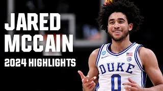 Jared McCain 2024 NCAA tournament highlights [upl. by Rudolfo881]