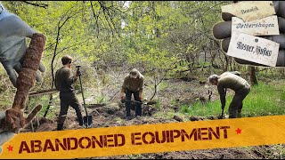 Excavating HIDDEN Wehrmacht Base for WW2 relics [upl. by Hsatan]