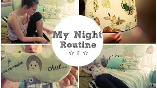 ☾ My Night Routine ☆ [upl. by Naoj]