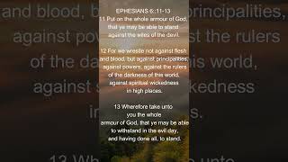 EPHESIANS 61113 DAILY BIBLE VERSE [upl. by Einaeg]