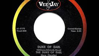 1962 HITS ARCHIVE Duke Of Earl  Gene Chandler a 1 record [upl. by Regnig]