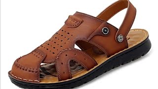 NEW LATEST CASUAL CHAPPAL SANDAL SLEEPER DESIGN FOR GENTS [upl. by Jorgan]