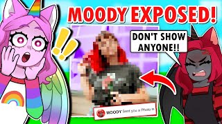 EXPOSING What MOODY LOOKS LIKE In REAL LIFE  Roblox [upl. by Icul933]