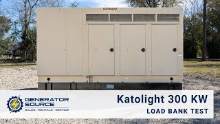 Katolight 300 kW Load Bank Test Highlights [upl. by Ecyal]