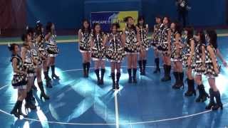 FANCAM JKT48  Koisuru Fortune Cookie At Pocari Futsal 16 November 2013 [upl. by Aehr]