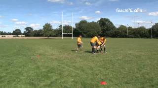 Rugby Drill  Box Lineout Drill [upl. by Shayn117]