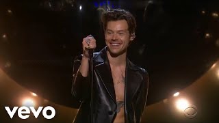 Harry Styles  Watermelon Sugar GRAMMYs Full Live Performance 2021 HD [upl. by Atterys]