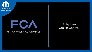 Adaptive Cruise Control  How To  2025 Chrysler Dodge Jeep Ram amp Fiat Vehicles [upl. by Elokkin]