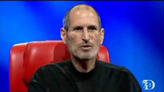 Steve Jobs on iAds Restrictions D8 interview [upl. by Lyrret]