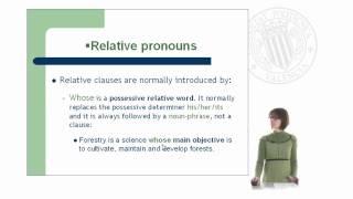 Relative Clauses Part I   UPV [upl. by Annoynek]