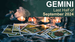 GEMINI LAST HALF OF SEPTEMBER 2024 quotA POWERFUL TRANSITIONquot tarotreading september2024 [upl. by Perrine]