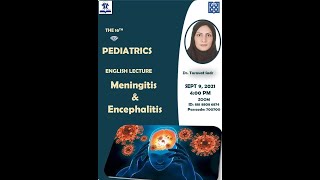 Meningitis and Encephalitis Pediatrics English Lecture16 [upl. by Naujat]