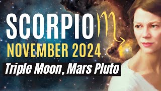 Momentum and Shifts in Home and Career 🔆 SCORPIO NOVEMBER 2024 HOROSCOPE [upl. by Abagael918]