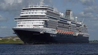 Shipspotting  de Koningsdam 04 06 2017 Amsterdam IJmuiden [upl. by Cirda]