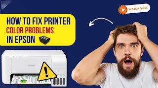 How to Fix Printer Color Problems Epson  Printer Tales [upl. by Norraf755]