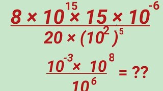 💥 Calcul de puissances Ecriture scientifique dun nombreالقوى والكتابة العلمية لعدد [upl. by Repinuj94]