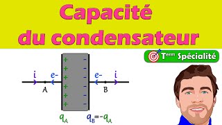 Quest ce que la Capacité dun CONDENSATEUR   terminale spécialité physique chimie [upl. by Aklam]