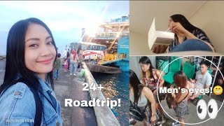 My 24hrs Roadtrip from Manila to Iloilo City  Bus and Ferry Tour Tips  Solo Travel [upl. by Adnohryt]