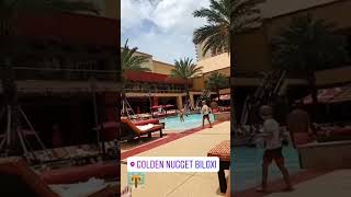 Golden Nugget Biloxi Pool view [upl. by Uzzi392]