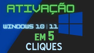 Como ATIVAR o Windows em 5 cliques DE GRAÇA SEM ATIVADOR SEM CRACK SEM NADA [upl. by Daisi]