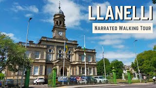 LLANELLI Carmarthenshire  4K Narrated Walking Tour  Lets Walk 2023 [upl. by Reste]