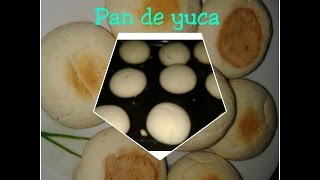 COMO HACER PAN CASERO DE YUCA RECETA 😋👌 💚💜 [upl. by Tavie]