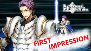 Saber Lancelot First Impression  NP Loop Myth or Fact FGO NA [upl. by Zoie]