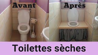 Comment fabriquer des toilettes sèches dintérieur [upl. by Atteragram]