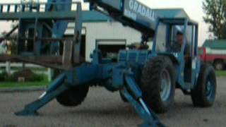 1985 Gradall 534B8 Telehandler  Zoom Boom [upl. by Antons]