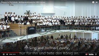 Zehntausend Gründe  10000 Reasons  Multigenerationenchor 30 Jahre MBG Lemgo [upl. by Boudreaux876]