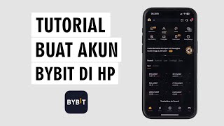 Cara Daftar amp Verifikasi Akun Bybit Di HP [upl. by Pius]