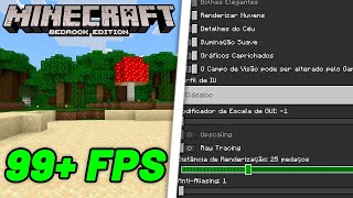 COMO TIRAR LAG FÁCIL e RÁPIDO do MINECRAFT BEDROCK Celular e PC [upl. by Chamberlin]