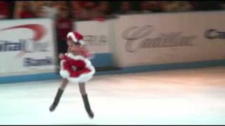 5 year old Katarina skates to Mariah Careys quot All I want for Christmas is Youquot [upl. by Ursuline]