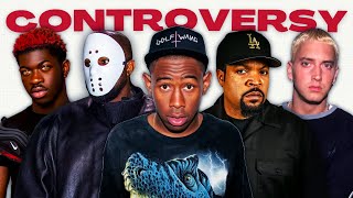 The 10 Most CONTROVERSIAL Rap Albums Ever [upl. by Newob]