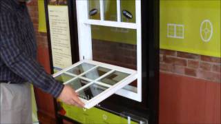 Cleaning Smarter Window Systems Double and Single Hung Windows [upl. by Ellehc]