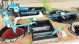 ETP Effluent Treatment Plant Working Model [upl. by Nikkie280]