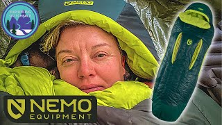 Nemo Disco 15 Review  BEST Sleeping Bag For Bigger Folks  BEST Sleeping Bag for SIDE SLEEPING [upl. by Schreibe]