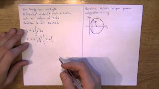 Matematik 4  Integraler del 6  Grundläggande volymberäkning [upl. by Wing]