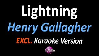 🎤 Henry Gallagher  Lightning Karaoke Version ‎ Cover [upl. by Giselbert456]