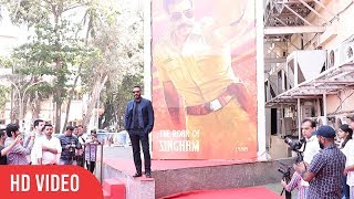 Singam 3 Poster  First Look Launch  Ajay Devgn [upl. by Bone502]